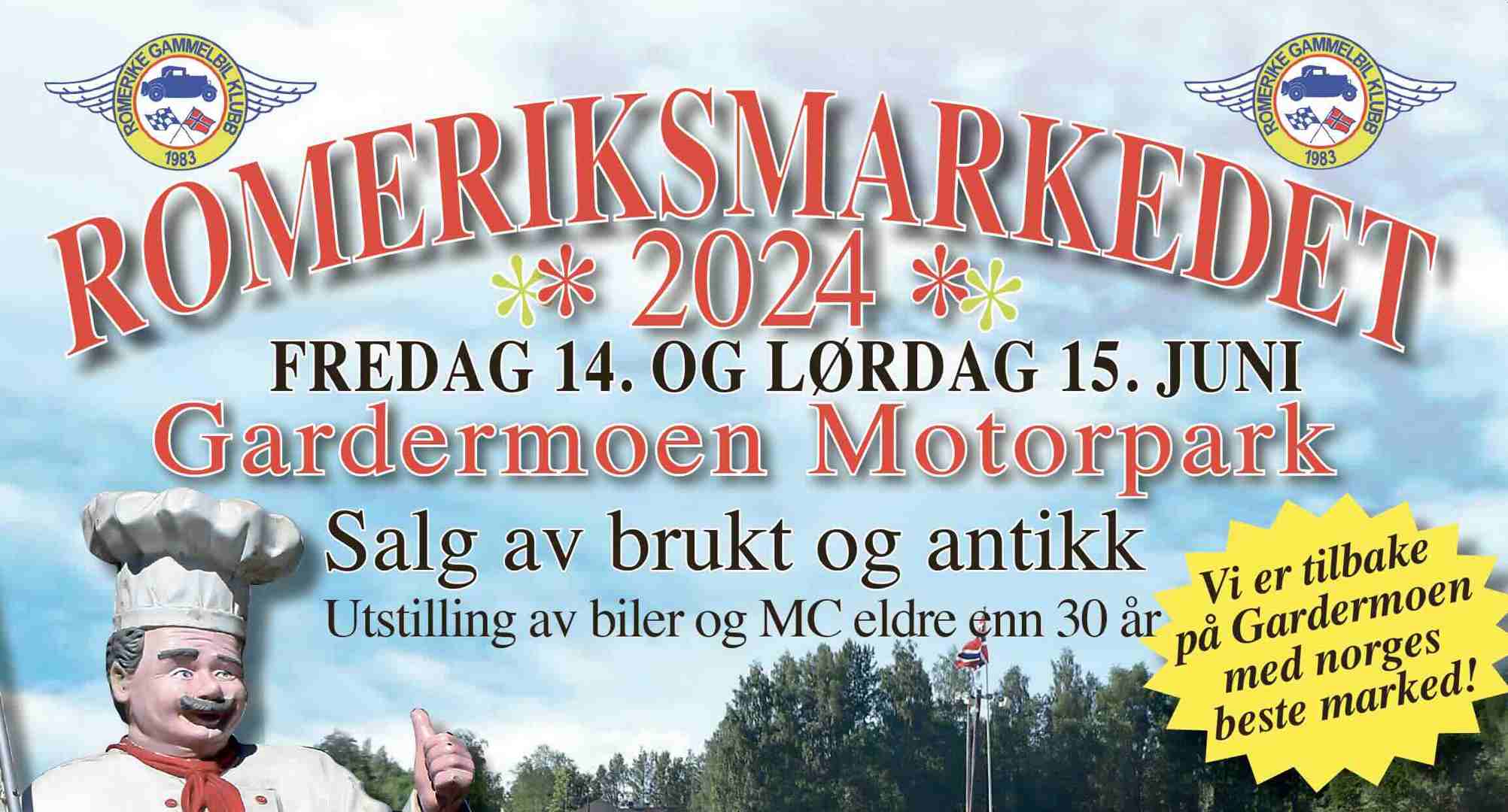 Romeriksmarket 14-15. juni 2024