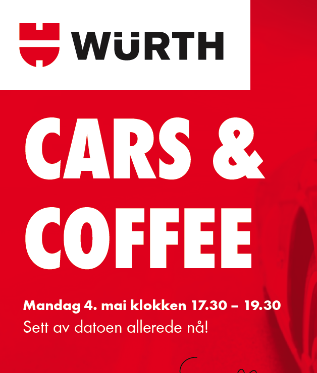 Wūrth Norge inviterer til Cars & Coffee